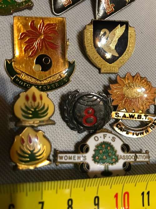 Bowls related badges