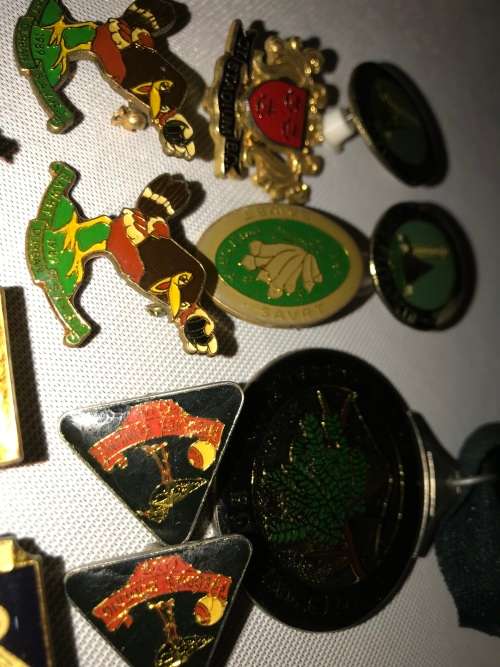 Bowls related badges