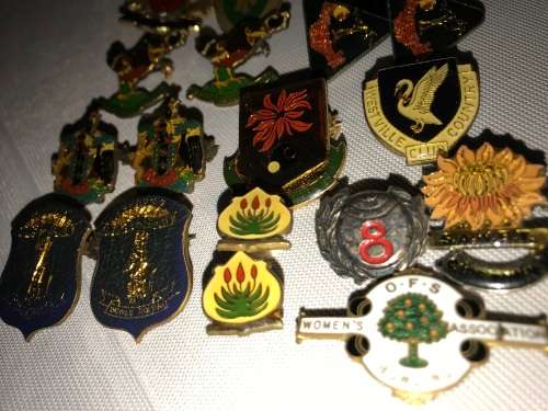 Bowls related badges
