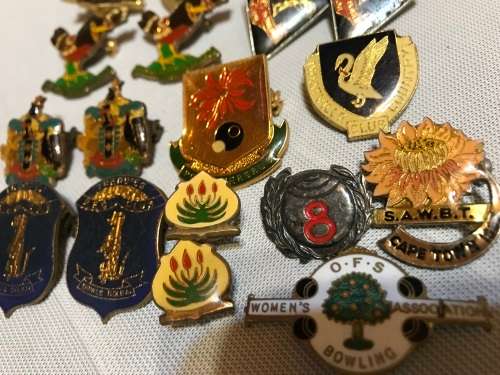 Bowls related badges