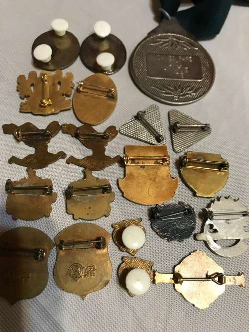 Bowls related badges