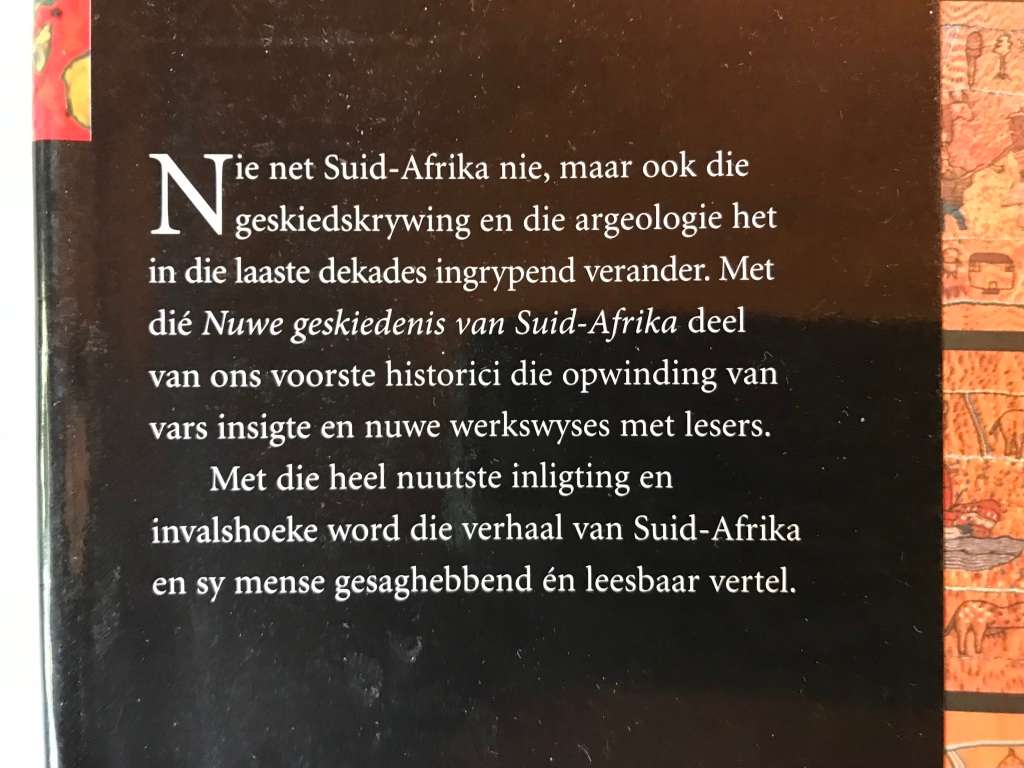 NUWE GESKIEDENIS VAN SUID AFRIKA