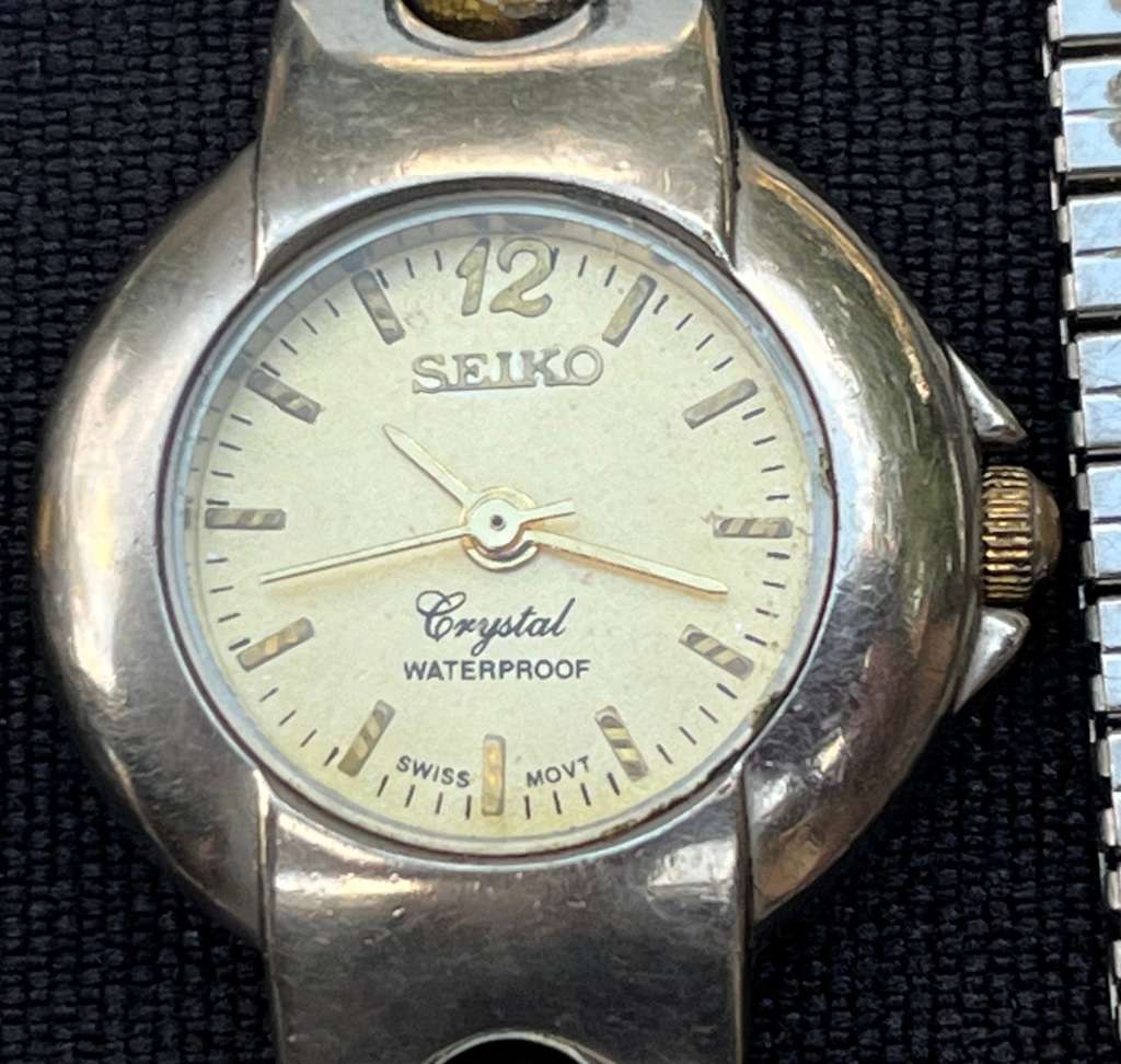 ROTARY and SEICO watches. NOT WORKING. For spares or repair.
