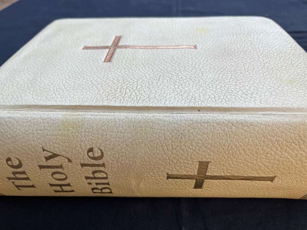 "THE HOLY BIBLE" Very old.