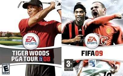 FIFA 09 & Tiger Woods 08