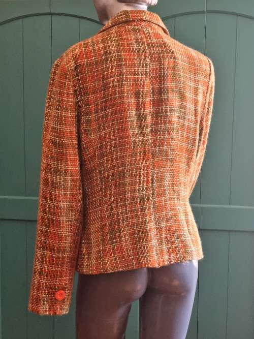 Nobelwear Green and Orange Tweed Jacket