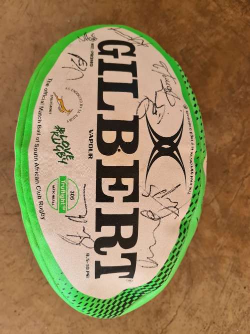 2018 SIGNED ALL BLACK RUGBY  BALL SIZE 10 +++ NO RESERVE _++