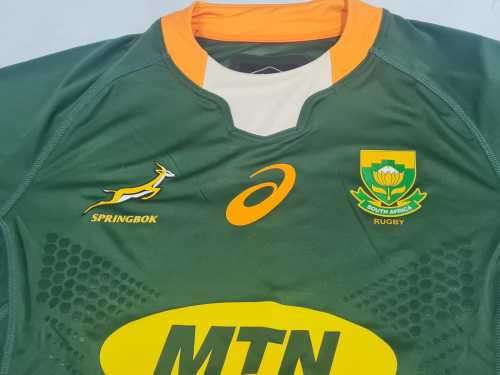 SPRINGBOK RUGBY PLAYER ISSUE JERSEY ** LARGE **  NEW