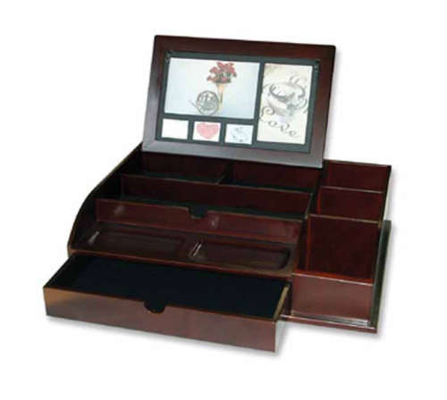 Dark Mahogany Personal Bureau