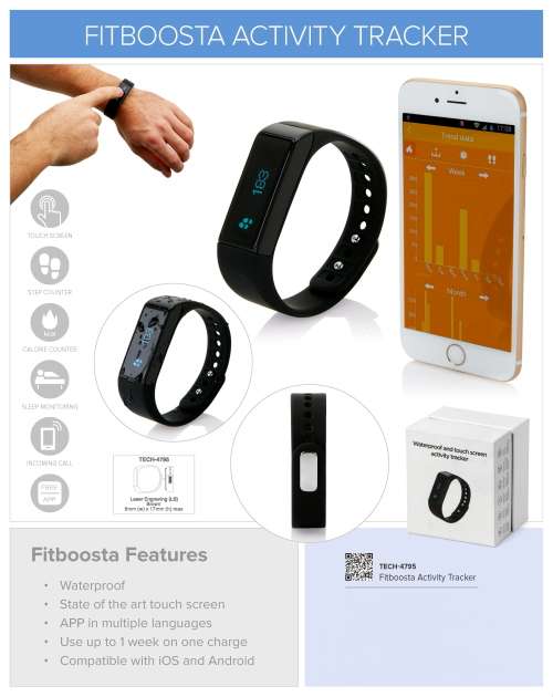 FITBOOSTA ACTIVITY TRACKER