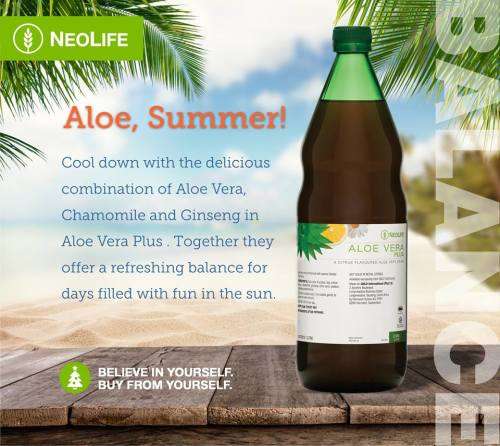 Neolife Aloe Vera Plus 1 Liter - GNLD Golden Products