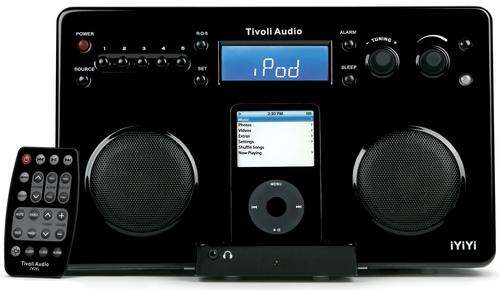 TIVOLI iYiYi - iPod Dock (Black/Silver Colour)