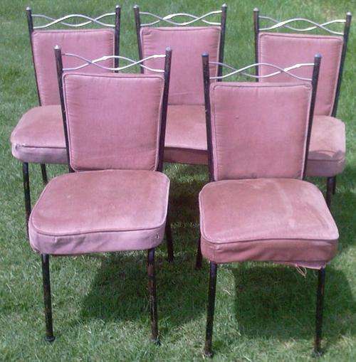 X5 VERY NICE CHAIRS 1970'S