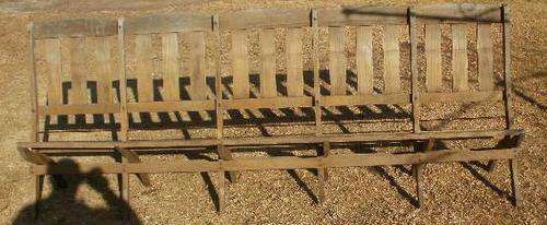 OLD OAK CHURCH BENCH, 5 SEATER STARTING AT R1