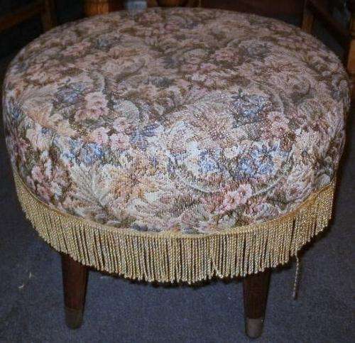 RETRO FOOTSTOOL CIRCA 1960'S