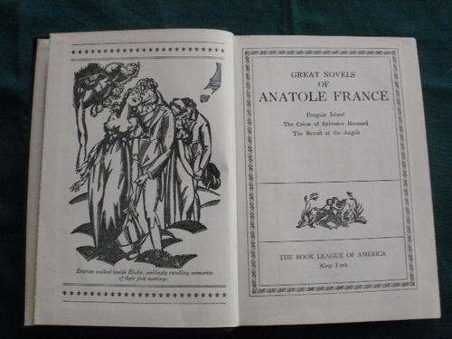 GREAT NOVELS OF ANATOLE FRANCE