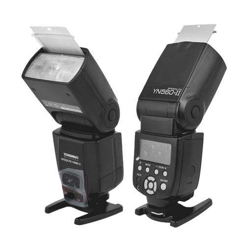 YN560II Flash Speedlite For Canon 550D 1000D 500D 450D Nikon D300 D700 D300s D3x D200