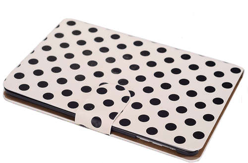 Black Dot White Smart Cover Tablet Case For Apple Ipad Mini