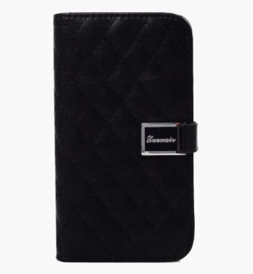 Wallet Style Leather Cellphone Case Cellphone Cover For Apple Iphone 4 / 4s Black