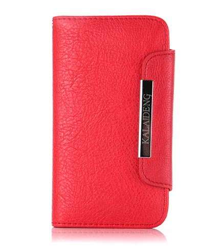 Wallet Style Cellphone Case Cellphone Cover For Samsung Galaxy S3 I9300 - Red