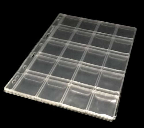 Universal Coin Album Page --A4 20 Pocket Page