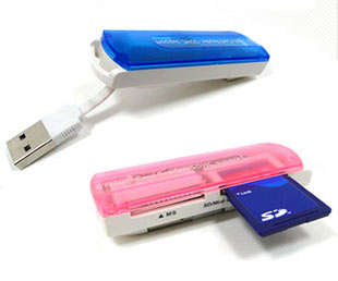 All in one SDHC card Reader