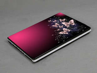 "Purple Butterfly" Universal Laptop Skin Notebook Skin For 10.2" to 15" Laptop