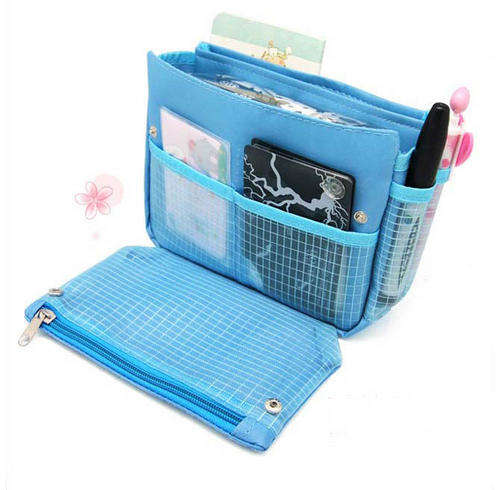Blue Purse Organiser Handbag Organiser Insert