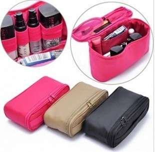 Multi-function Makeup Bag Case Cosmetic Bag Handbag Insert Bag