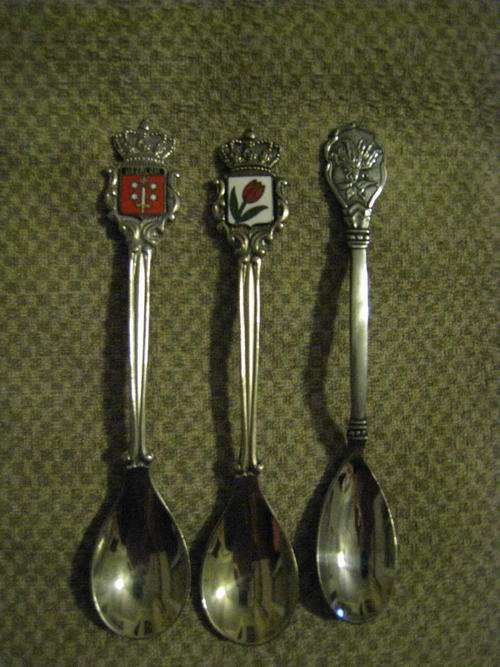 3 beautifull spoons