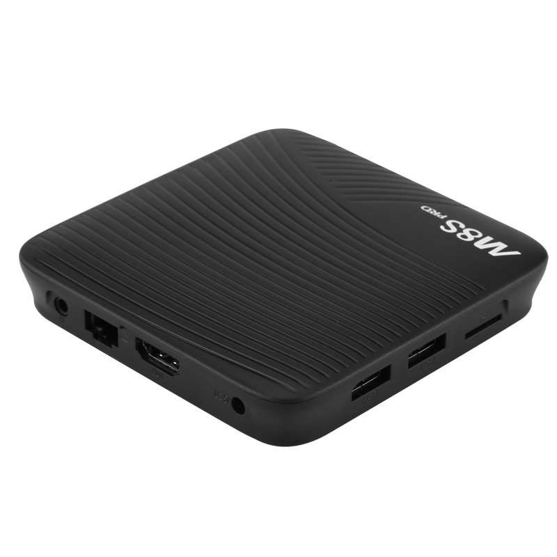 4K TV Box Mecool M8S Pro - Android 7.1, Octa-Core CPU, 2GB DDR4 RAM, Google Play, Kodi TV, Airplay,