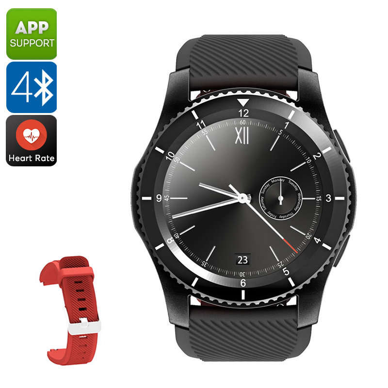 NO.1 G8 Phone Watch - Bluetooth 4.0, App Support, 1 IMEI, Pedometer, Sleep Monitor, Sedentary Remind