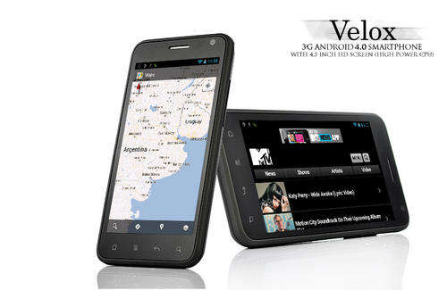Velox 3G Android 4.0 Smartphone with 4.3 Inch HD Touchscreen (High Power CPU)