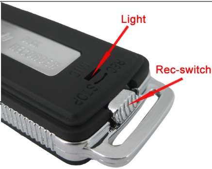 4GB Mini Portable Flash Drive Shape USB Voice Recorder