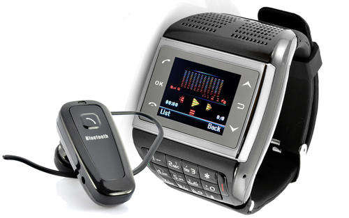 Mobile Phone Watch "Panther" - Quad Band GSM, Touchscreen, Keypad