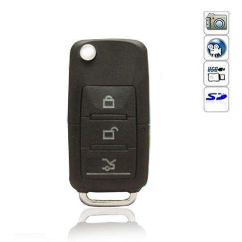 High Definition and Multi-function Car Key Spy Camera DVR
