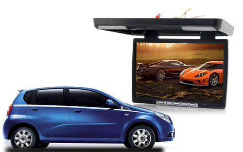 15.4 Inch Roof Mounted Car Monitor - IR Transmitter, 1024x760, PAL + NTSC