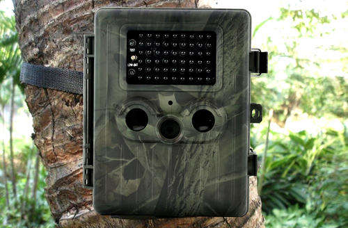 Game Camera With Rechargable Battery + Solar Panel "SolarTrail" - 1080p HD video
