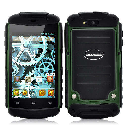 DOOGEE TITANS DG150 Rugged Phone - 3.5 Inch Screen, MT6572W Dual Core 1GHz CPU, Android 4.2 OS, Shoc