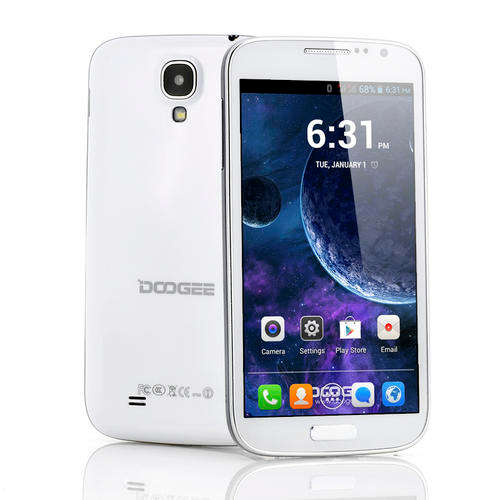 DOOGEE Voyager DG300 5 Inch Android 4.2 Phone - 960x540 QHD IPS Screen, 1.3GHz Dual Core CPU (White)