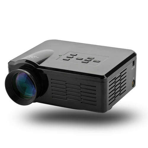 Mini LED Projector - 3.5 Inch LCD, 80 Lumen, 1080p, 500:1 Contrast, 30 To 100 Inch Image, HDMI, USB