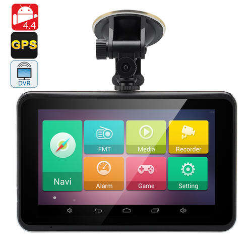 7 Inch GPS Navigator + DVR - Android 4.4, Touchscreen , FM, Wi-Fi FREE SHIPPING