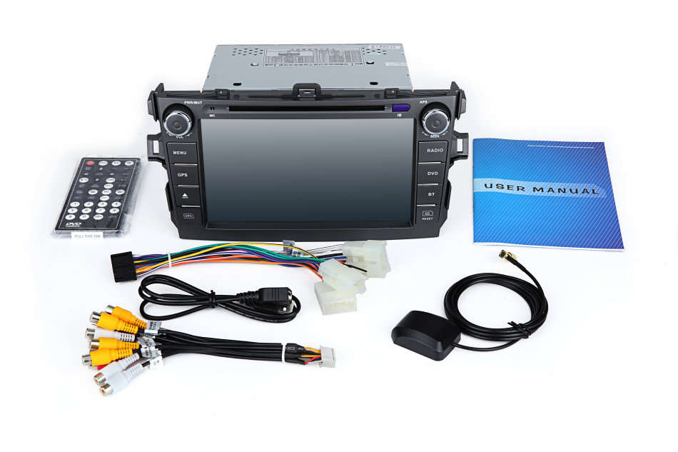 8 inch Toyota Corolla Car Radio GPS Bluetooth DVD