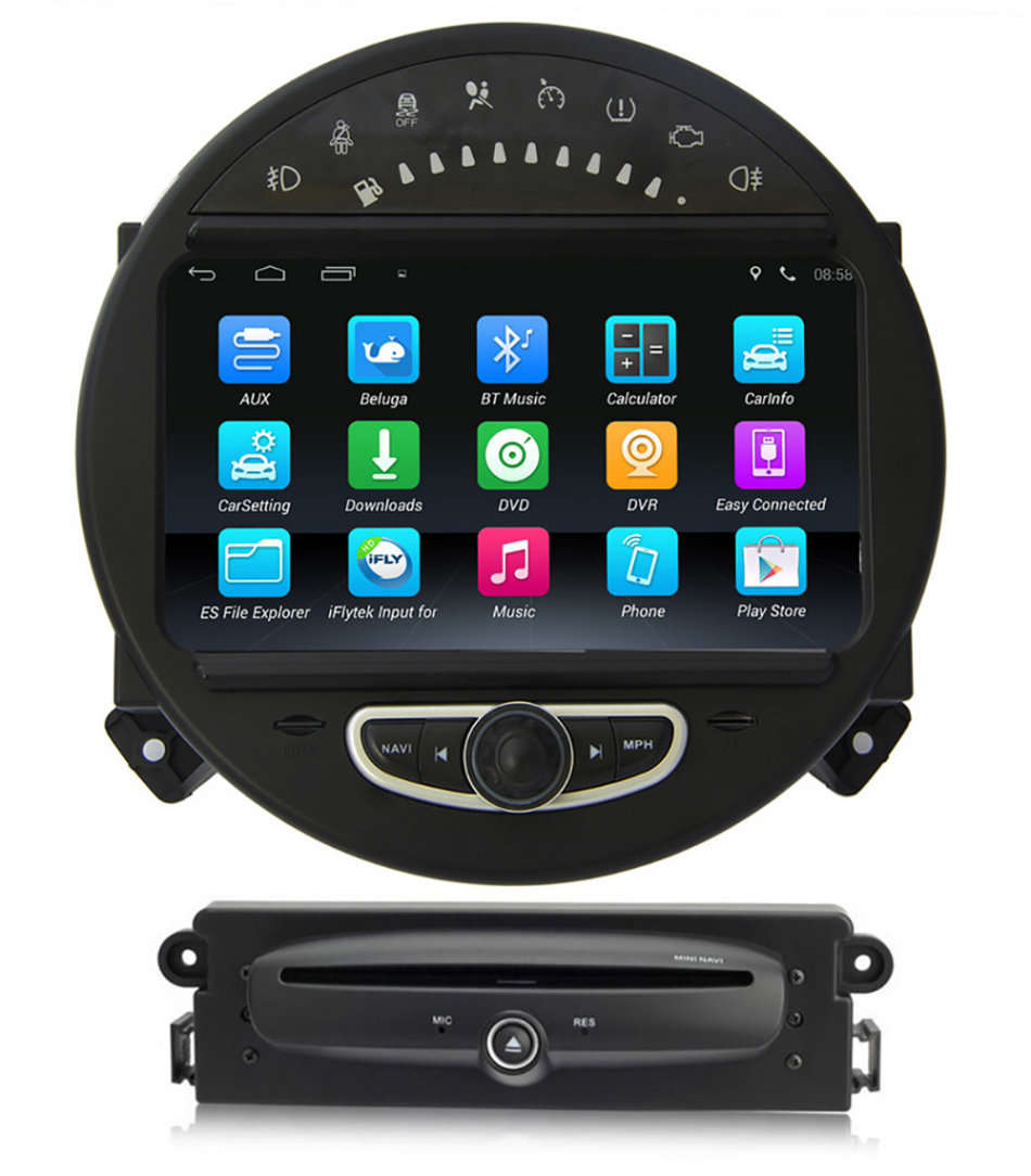 BMW Mini Cooper Android 8.1 Autoradio GPS DVD  + FREE  REVERSE CAMERA