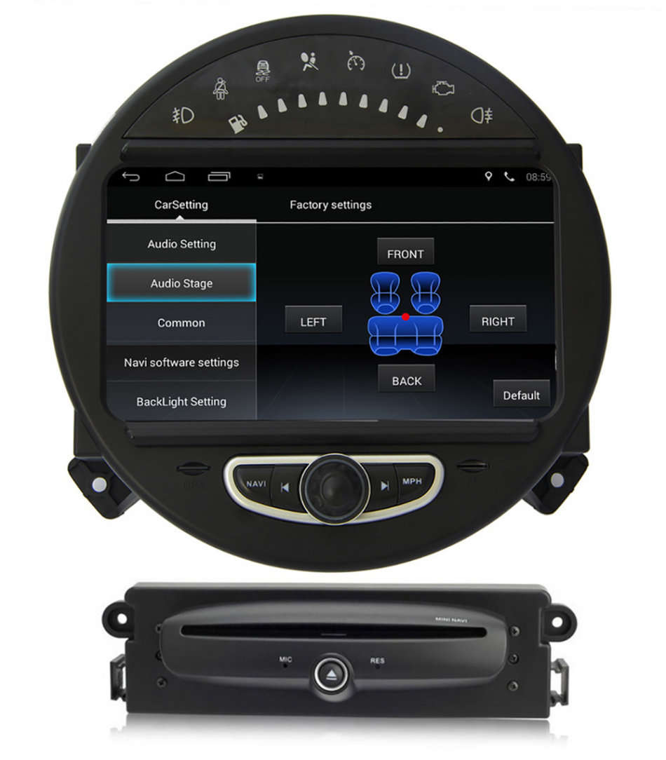 BMW Mini Cooper Android 8.1 Autoradio GPS DVD  + FREE  REVERSE CAMERA
