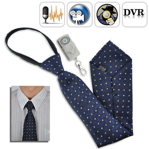 Spy Camera Tie with Wireless Remote___(INCL. SHIPPING)