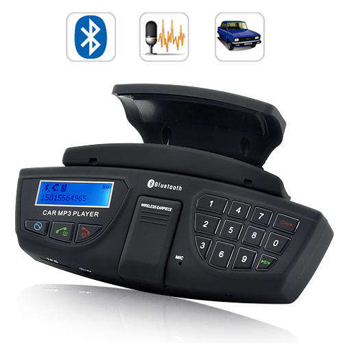 Car Steering Wheel Bluetooth Kit + MP3 Player___(INCL. SHIPPING)
