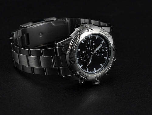 Spy Watch - 30FPS Camcorder DVR Watch (Stainless Steel)__(INCL. SHIPPING)