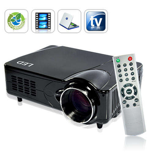 LED Multimedia Projector with HDMI, VGA, AV___(INCL. SHIPPING)