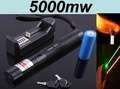 5000mW GREEN LASER POINTER. ADULTS ONLY!!!! NOT A TOY.